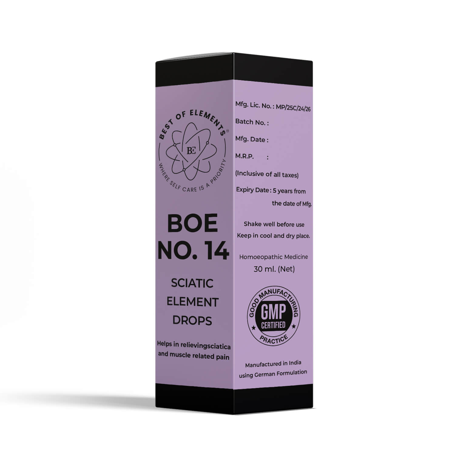 Best of Elements BOE No. 14 box