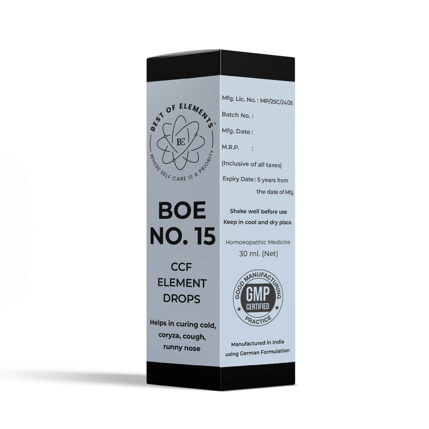 Best of Elements BOE No. 15 CCF Element Drops box